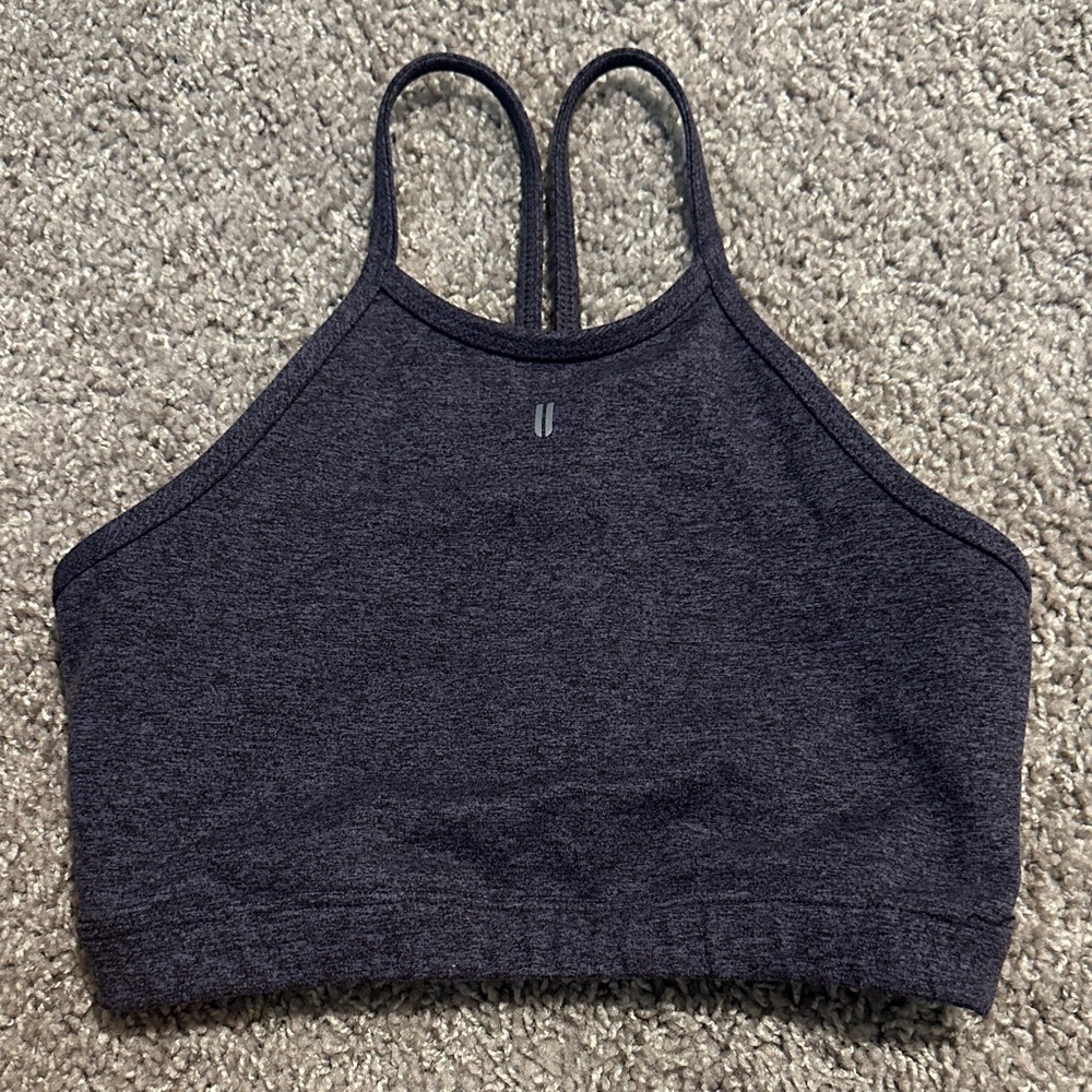 NOBULL Charcoal and Black Sports Bra